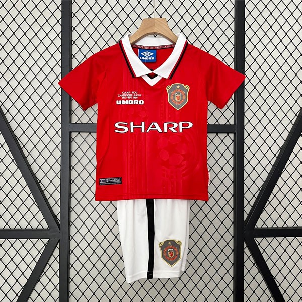 Camiseta Manchester United Replica Primera Ropa Niño Retro 1999 2000